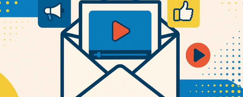 استفاده از ویدئو در ایمیل مارکتینگ
