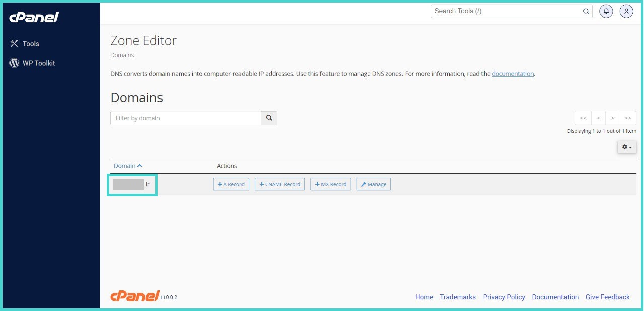 ست کردن dns در هاست cpanel