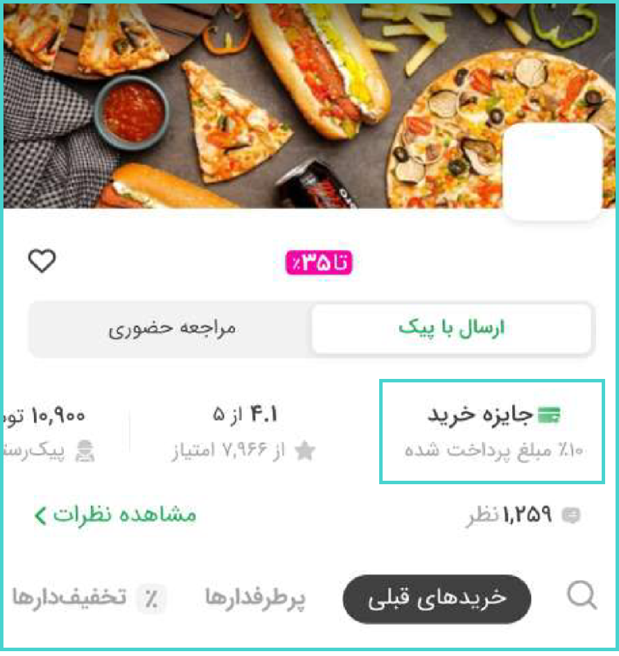 بازگشت مشتری با جایزه خرید