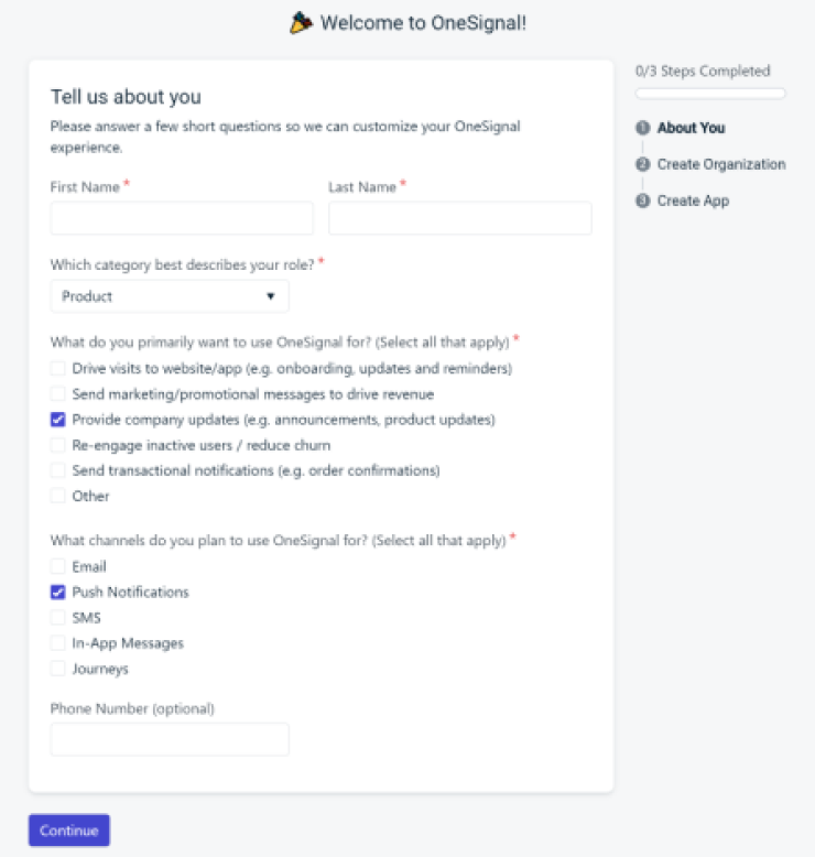 ایجاد یک Push Notification App 