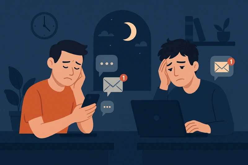 خط قرمزهای زمانی در ارسال پیامک و ایمیل